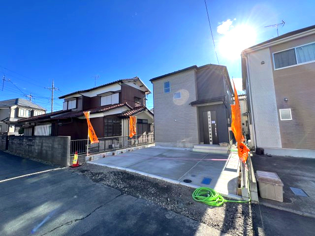 あきる野市野辺　新築戸建全1棟の外観|現地外観