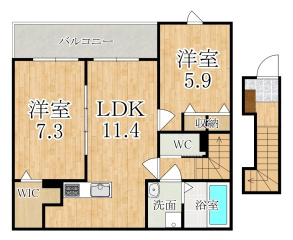 プレアデス光の間取り