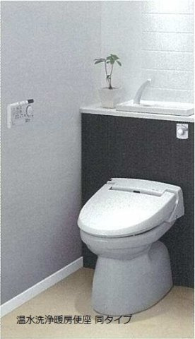 ライラックのトイレ