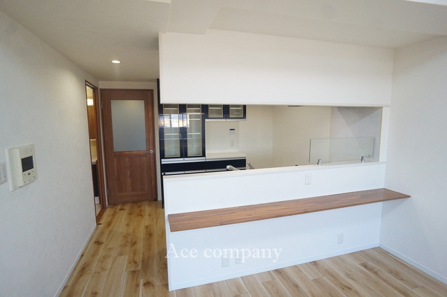 【キッチン】 | プレスタ杭全 | 対面式のカウンターキッチンです♪