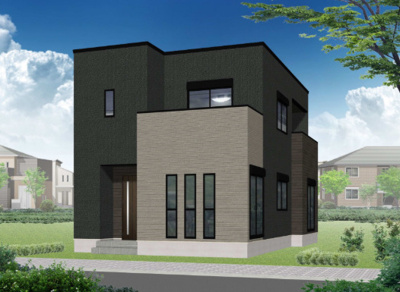 【外観パース】 | 福岡県古賀市薦野