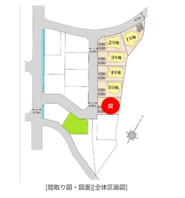 【区画図】 | 福岡県古賀市薦野