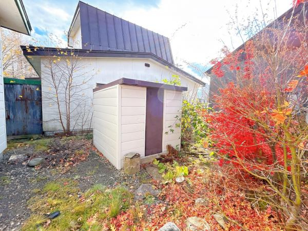 網走市駒場北４丁目7－8の庭