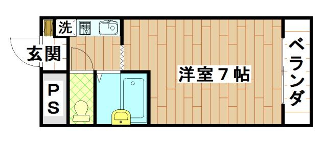 シティパーク菱屋西の間取り