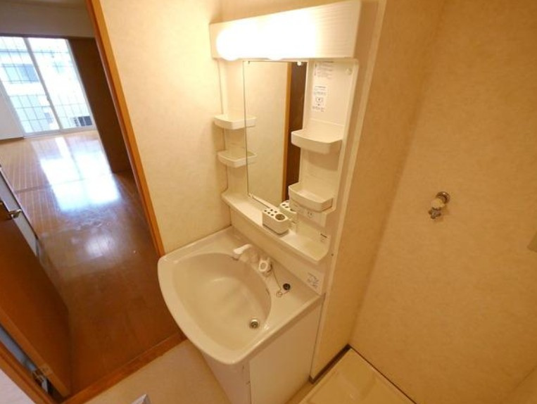 グランディユーの独立洗面台