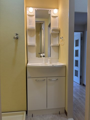 第９エルム大倉山の洗面所