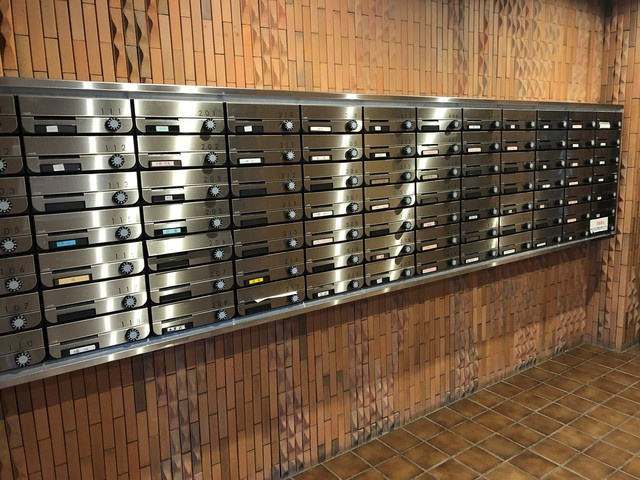 第９エルム大倉山のロビー