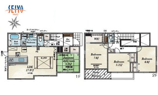 【間取り】 | ☆安芸郡熊野町東山 新規分譲☆