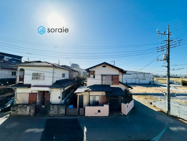 川越市豊田町2丁目　全2棟　新築戸建の展望|2月19日撮影