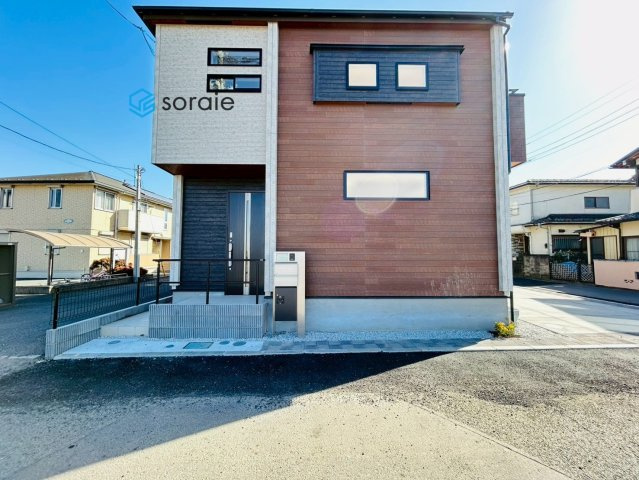 川越市豊田町2丁目　全2棟　新築戸建の外観|2月19日撮影