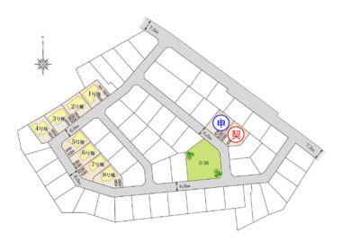 【区画図】 | 福岡県福岡市西区今津