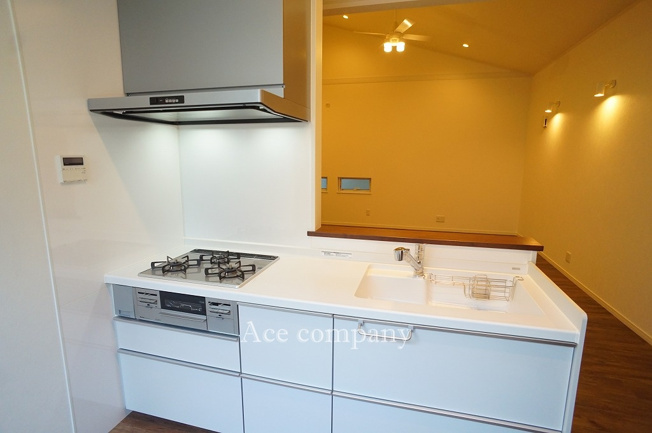 【キッチン】 | 東大阪市御厨南2丁目 | 【システムキッチン☆現況3口ガスコンロ☆】