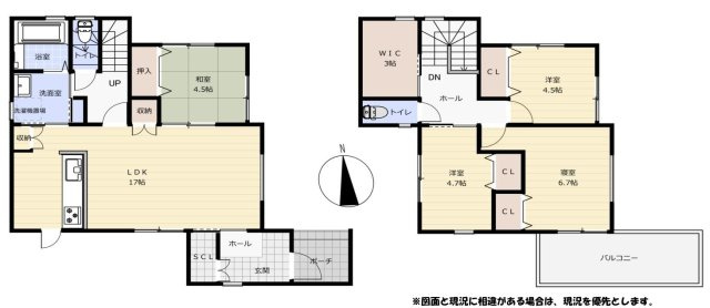姫路市飾磨区加茂　JR山陽「飾磨駅」徒歩19分の間取り