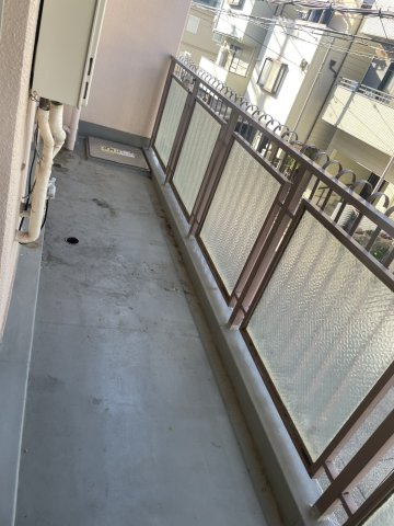 甲南第３六甲ハイムのバルコニー