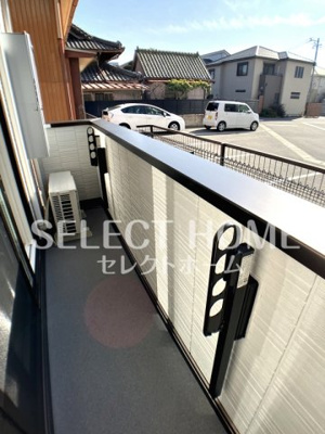 【バルコニー】 | ボヌールA | 広々としたバルコニーです