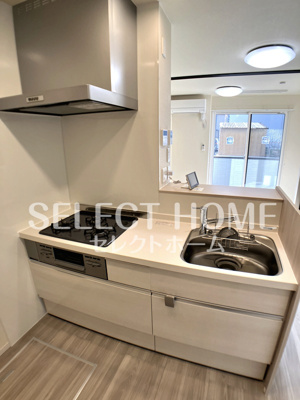 【キッチン】 | ボヌールA | きれいなキッチンです