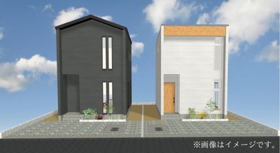 【外観パース】 | 関新築戸建て