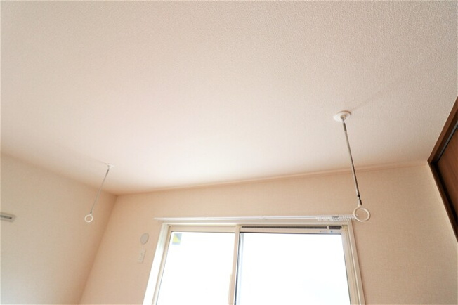 【設備】 | GRADOⅡ | 室内物干しもあります。
