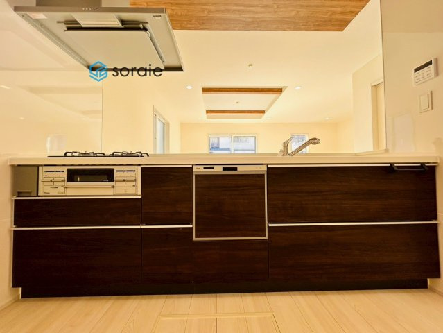 川越市豊田町2丁目　全2棟　新築戸建のキッチン|2/19　撮影