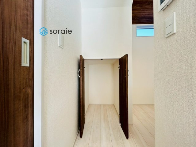 川越市豊田町2丁目　全2棟　新築戸建の収納|2/19　撮影