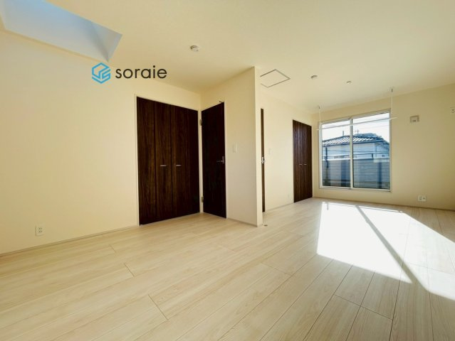 川越市豊田町2丁目　全2棟　新築戸建の寝室|2/19　撮影