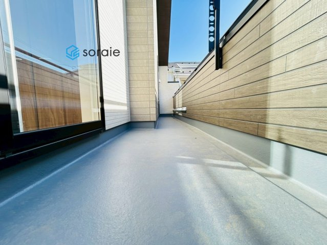 川越市豊田町2丁目　全2棟　新築戸建のバルコニー|2/19　撮影