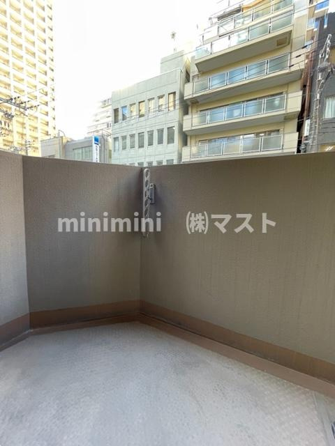 ラナップスクエア大阪城西のバルコニー