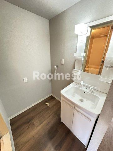 M`court Bの洗面所|コンパクトで使いやすい洗面所