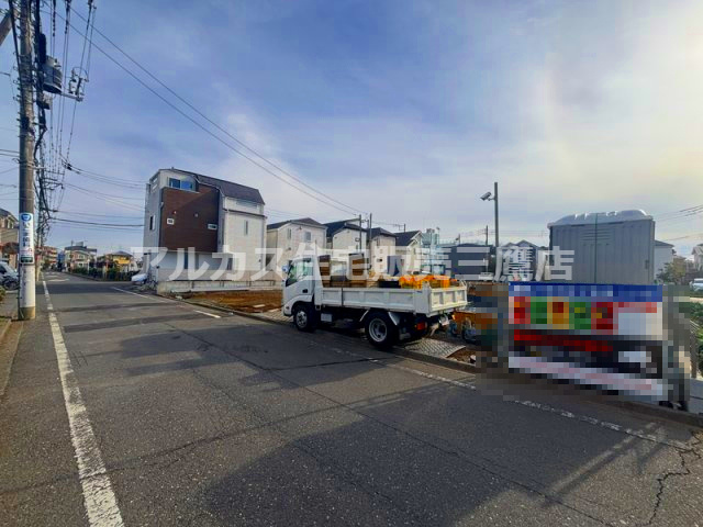 小金井市貫井南町１丁目 中央線 武蔵小金井駅 新築戸建の前面道路含む現地写真