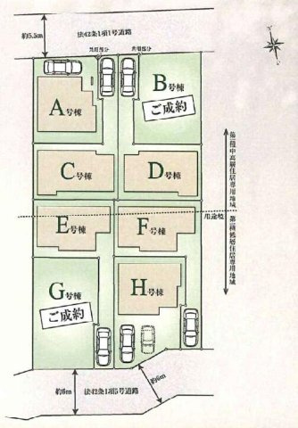 小金井市貫井南町１丁目 中央線 武蔵小金井駅 新築戸建の区画図