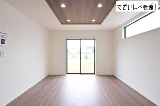 【居間・リビング】 | Livele Garden.S吉見町東野第2　新築住宅 | ≪3号棟≫ 
現地(2026年5月撮影)