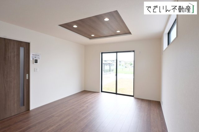 【居間・リビング】 | Livele Garden.S吉見町東野第2　新築住宅 | ≪3号棟≫ 
現地(2026年5月撮影)