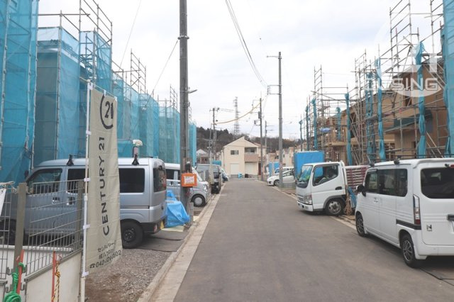 【前面道路含む現地写真】 | リーブルガーデン　あきる野市伊奈　新築　全15棟　6号棟 | 前面道路含む現地写真です