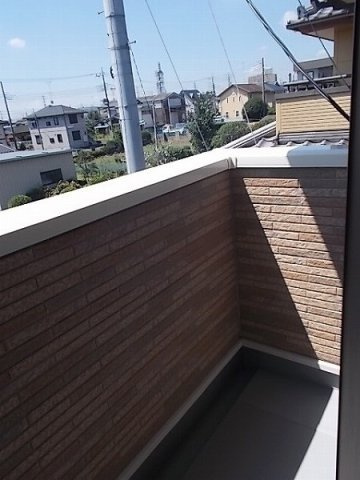 ラフォーレ足利Ⅱのバルコニー