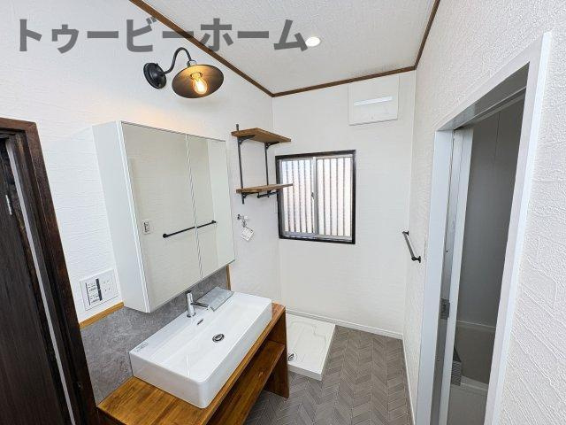 mｙ home狭山 一軒家の独立洗面台|独立洗面台、朝の身支度には欠かせません