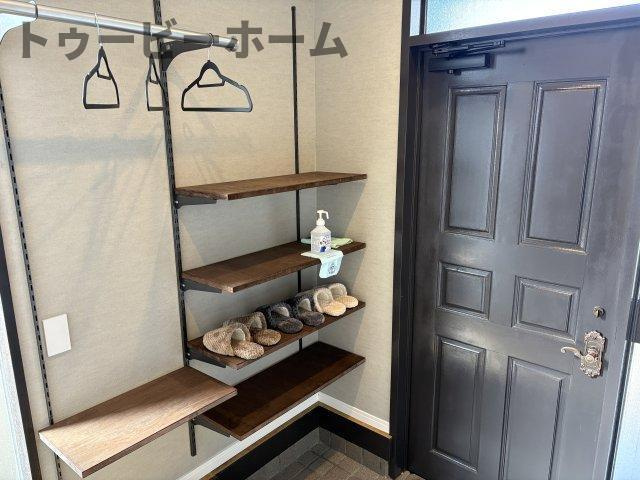 mｙ home狭山 一軒家の玄関|収納もある玄関です