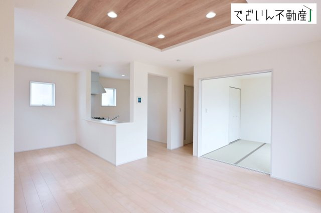 【居間・リビング】 | Livele Garden.S吉見町東野第2　新築住宅 | ≪4号棟≫ 
現地(2026年5月撮影)