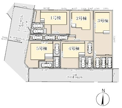 【区画図】 | Livele Garden.S吉見町東野第2　新築住宅