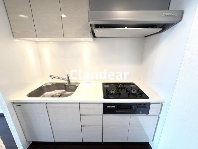 ジュイールパルフェ西新井のキッチン|ドキドキの新生活も、安心してスタート。ぴったりの住まいを見つけませんか？クランディアが一緒に住まい選びをサポートします‼　まずは、お気軽にお問合せください　＃クランディア