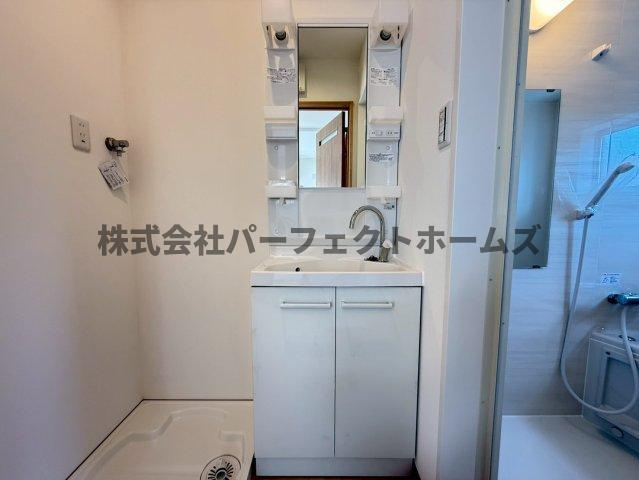 FRONTIER FIELD River Sideの独立洗面台|独立洗面化粧台付き