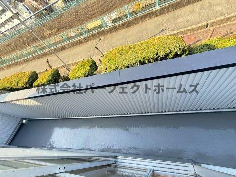 FRONTIER FIELD River Sideのバルコニー|陽当たり良好なバルコニーです