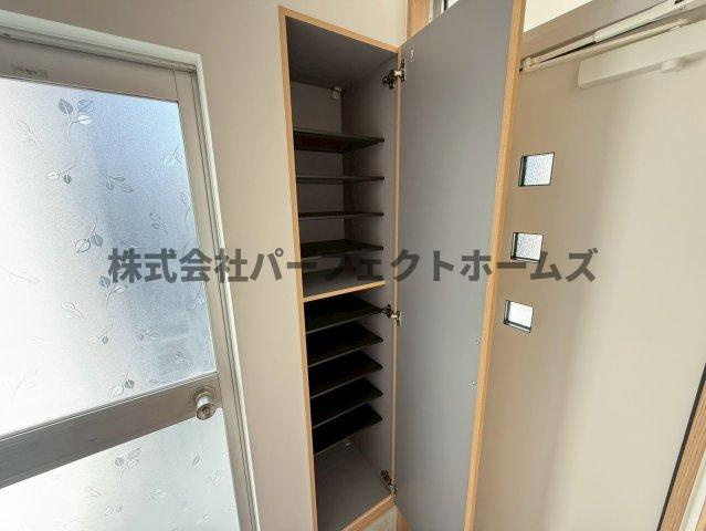 FRONTIER FIELD River Sideの収納|専用の収納スペースです