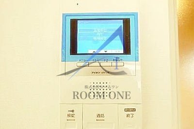 エルスタンザ綾瀬１丁目のセキュリティ|モニター付きインターホンです。