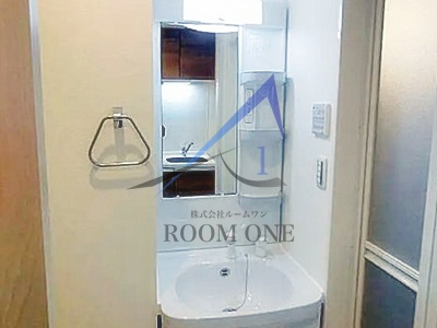 エルスタンザ綾瀬１丁目の洗面所|洗面台です。