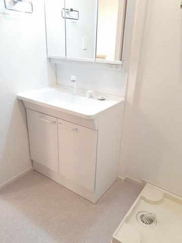 レジャリー　バッドの洗面所