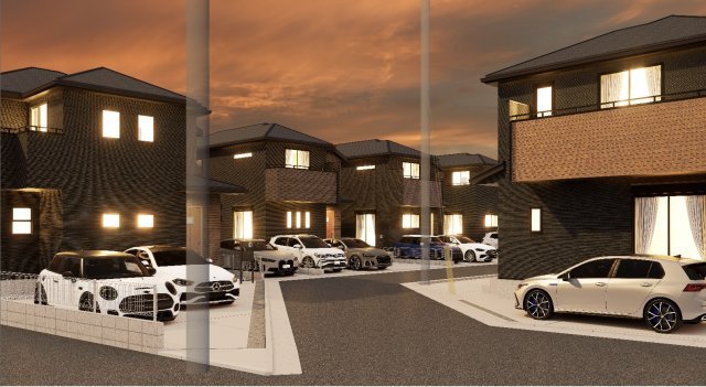 【区画図】 | リーブルガーデン　あきる野市伊奈　新築　全15棟　7号棟 | 全体区画図