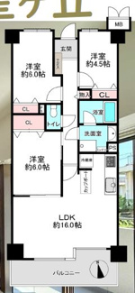 【間取り】 | サンヴェール垂水星ヶ丘