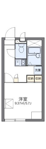 【間取り】 | レオパレス南二条