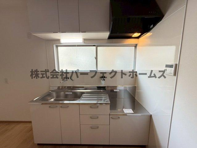 FRONTIER FIELD River Sideのキッチン|お料理しやすいキッチンです