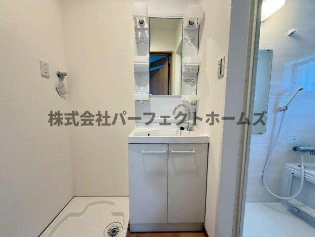 FRONTIER FIELD River Sideの独立洗面台|独立洗面台で身支度をすべて済ませてしまいましょう